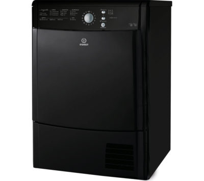 INDESIT  EcoTime IDCL85BHK Condenser Tumble Dryer - Black